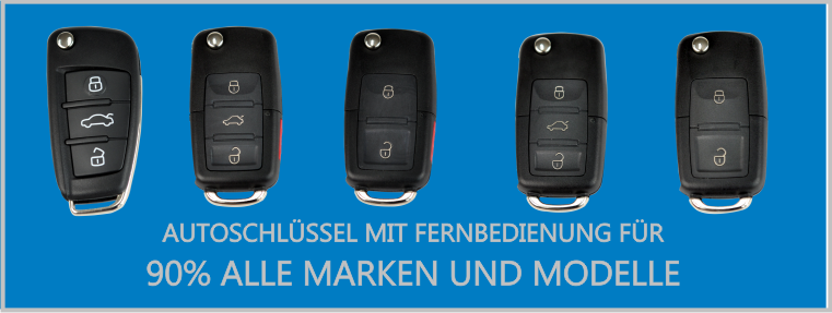 Autoschlüssel günstig nacmachen passend für Audi
